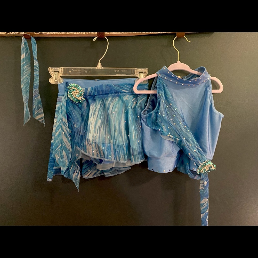 Semi custom lyrical dance costume